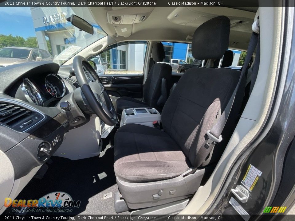 2011 Chrysler Town & Country Touring Dark Charcoal Pearl / Black/Light Graystone Photo #5