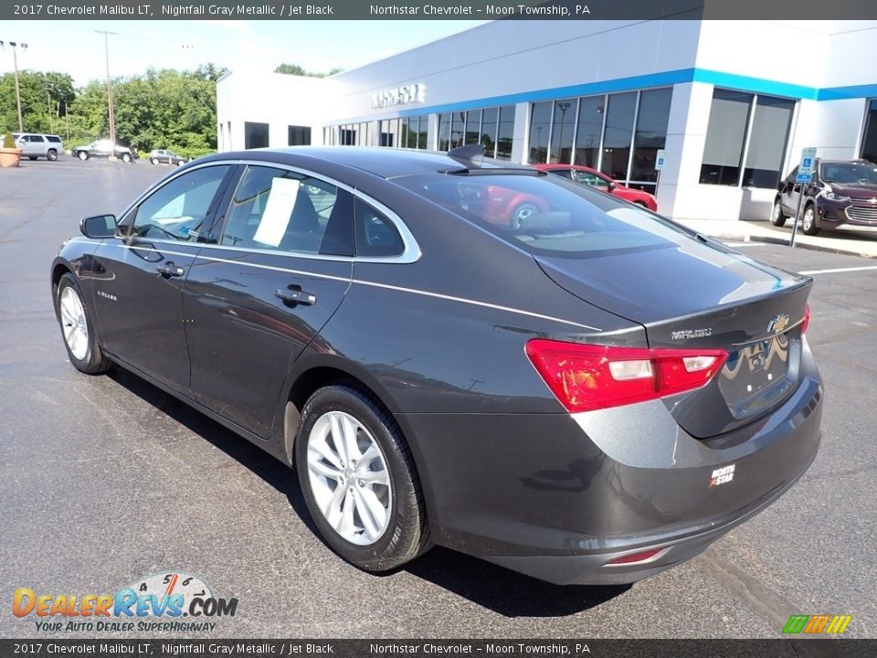 2017 Chevrolet Malibu LT Nightfall Gray Metallic / Jet Black Photo #4