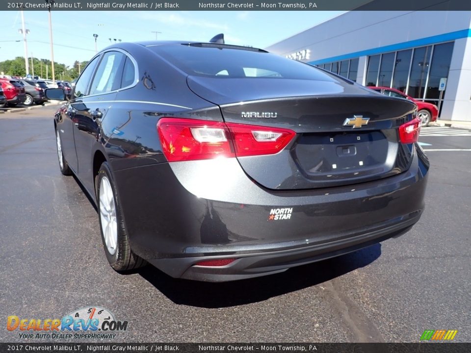 2017 Chevrolet Malibu LT Nightfall Gray Metallic / Jet Black Photo #5