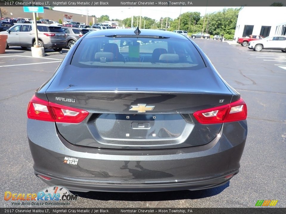 2017 Chevrolet Malibu LT Nightfall Gray Metallic / Jet Black Photo #6