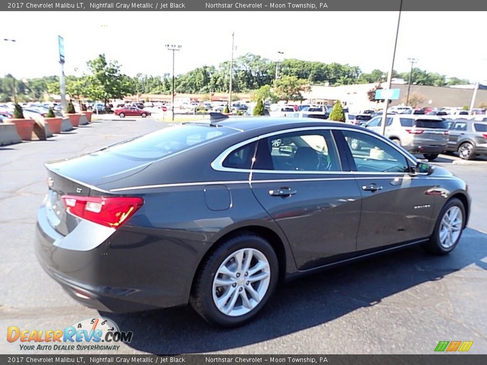 2017 Chevrolet Malibu LT Nightfall Gray Metallic / Jet Black Photo #9