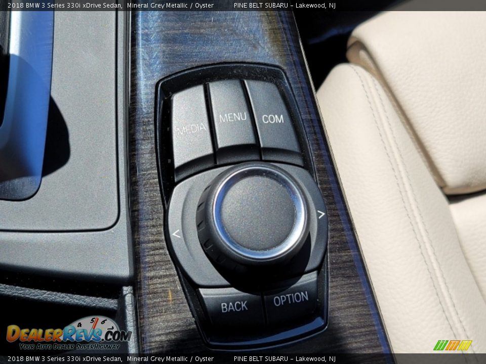 2018 BMW 3 Series 330i xDrive Sedan Mineral Grey Metallic / Oyster Photo #10