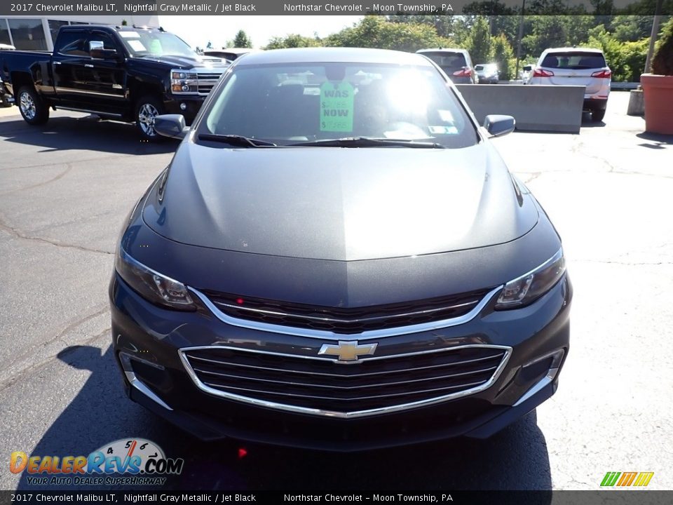 2017 Chevrolet Malibu LT Nightfall Gray Metallic / Jet Black Photo #13