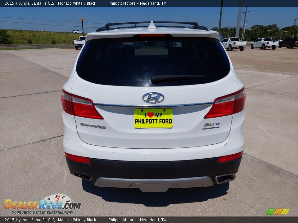 2015 Hyundai Santa Fe GLS Monaco White / Black Photo #6