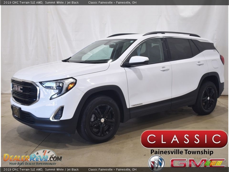 2019 GMC Terrain SLE AWD Summit White / Jet Black Photo #1