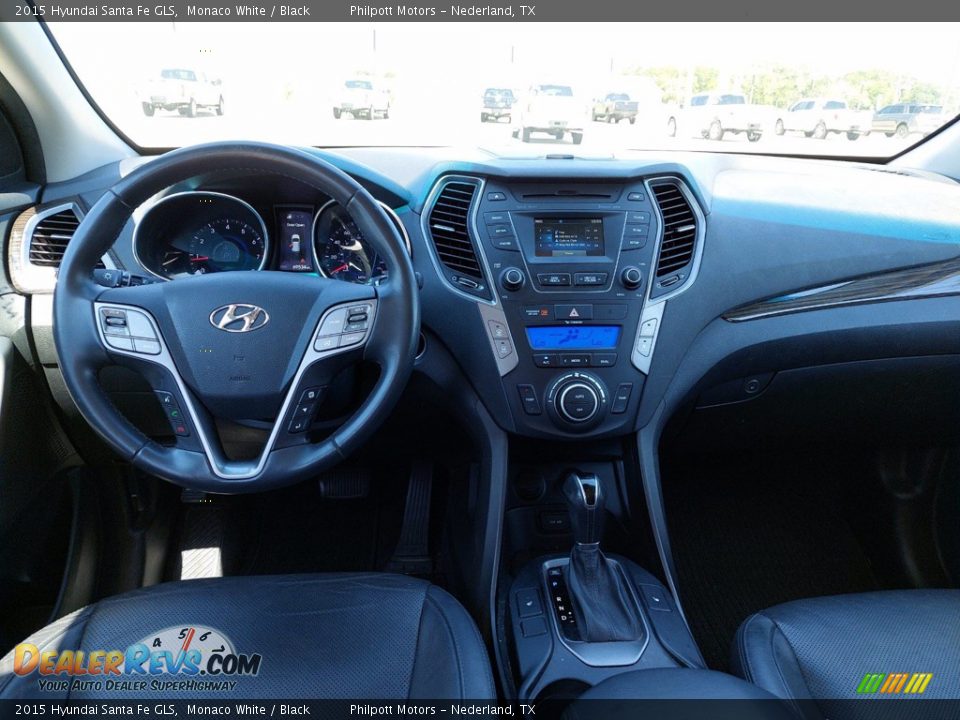 Dashboard of 2015 Hyundai Santa Fe GLS Photo #11