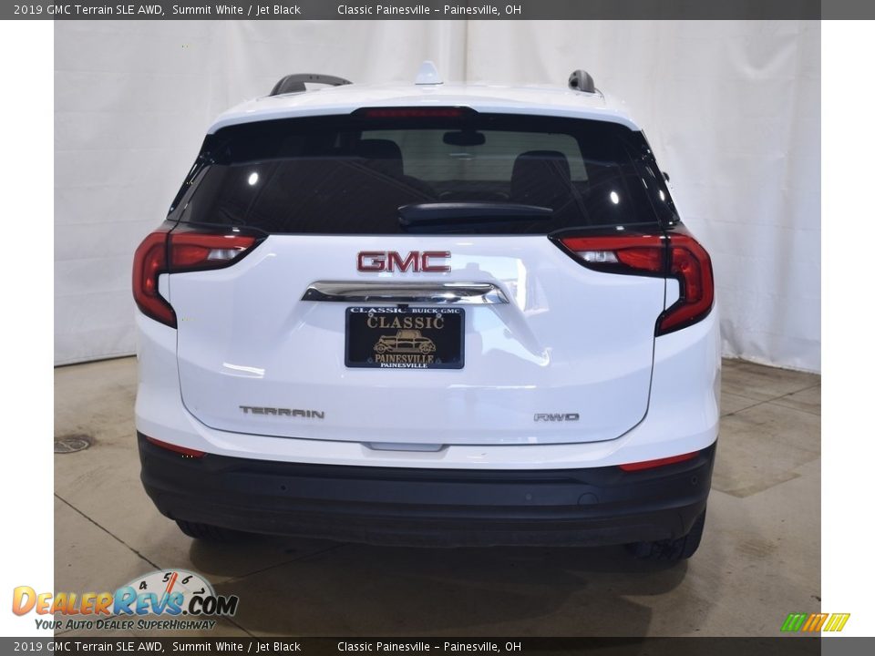 2019 GMC Terrain SLE AWD Summit White / Jet Black Photo #3