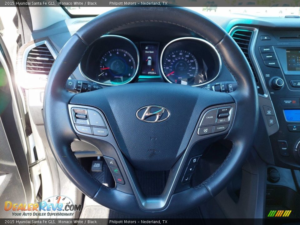 2015 Hyundai Santa Fe GLS Steering Wheel Photo #15