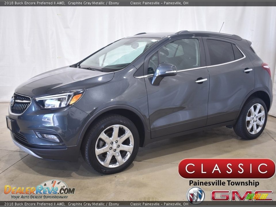 2018 Buick Encore Preferred II AWD Graphite Gray Metallic / Ebony Photo #1