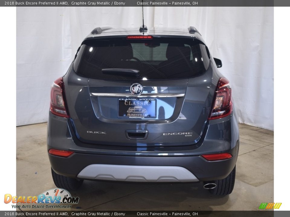 2018 Buick Encore Preferred II AWD Graphite Gray Metallic / Ebony Photo #3