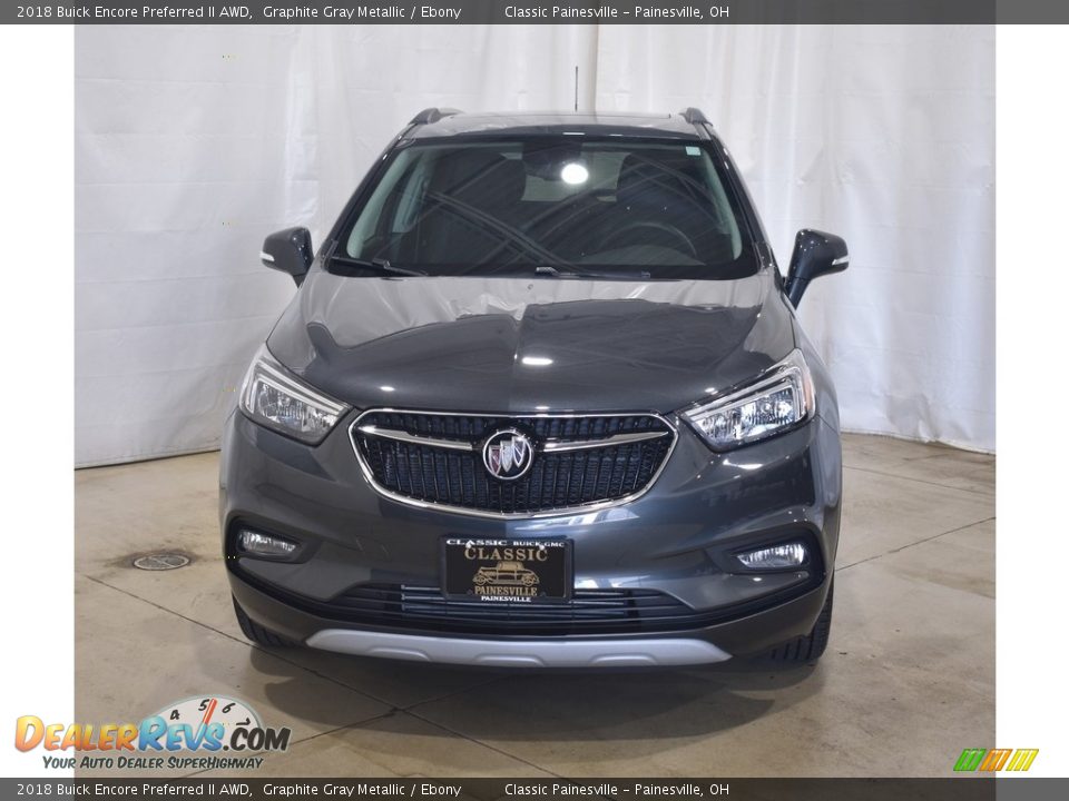 2018 Buick Encore Preferred II AWD Graphite Gray Metallic / Ebony Photo #4