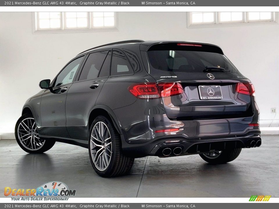 2021 Mercedes-Benz GLC AMG 43 4Matic Graphite Gray Metallic / Black Photo #2