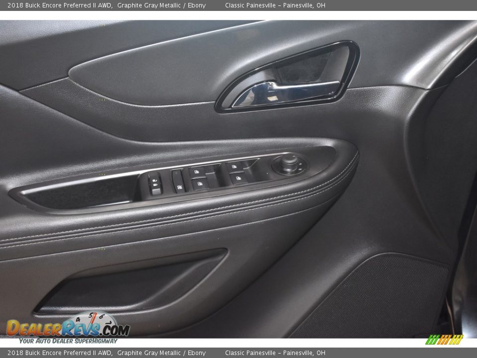 2018 Buick Encore Preferred II AWD Graphite Gray Metallic / Ebony Photo #11