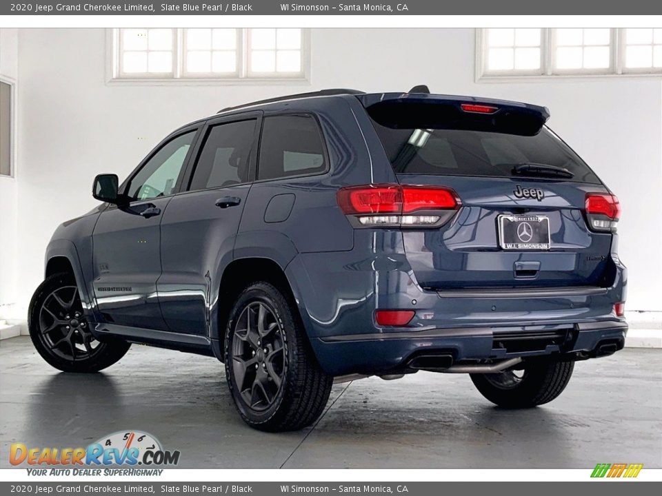 2020 Jeep Grand Cherokee Limited Slate Blue Pearl / Black Photo #10