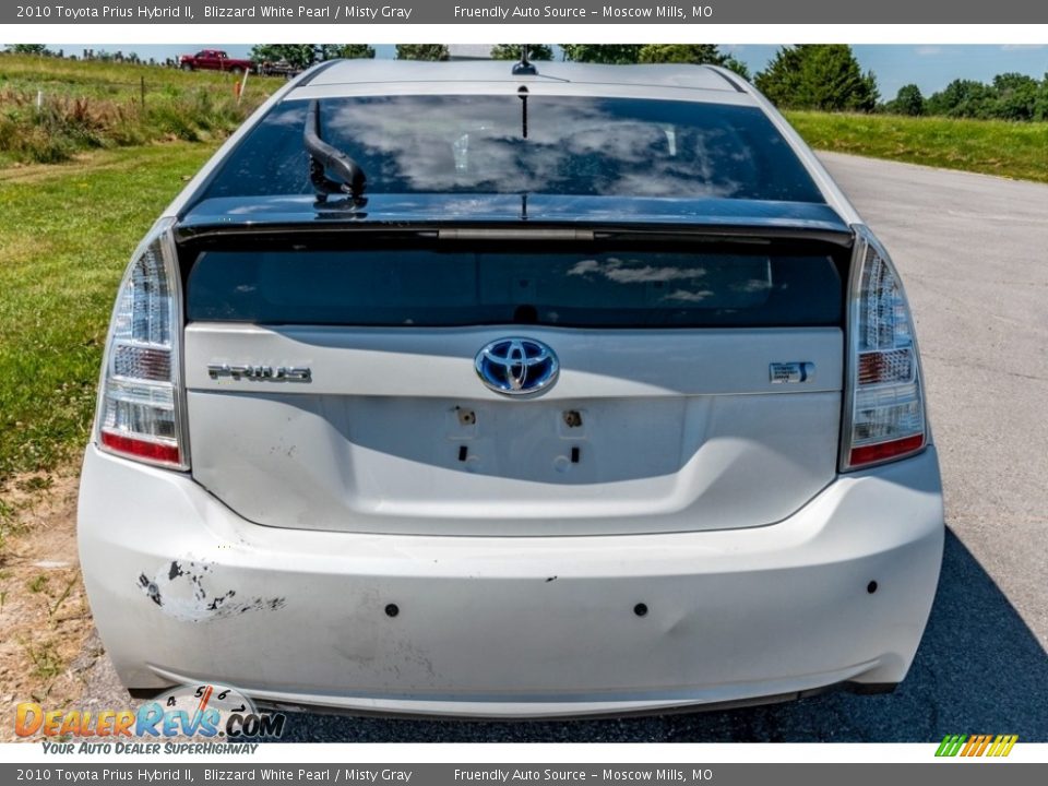 2010 Toyota Prius Hybrid II Blizzard White Pearl / Misty Gray Photo #5