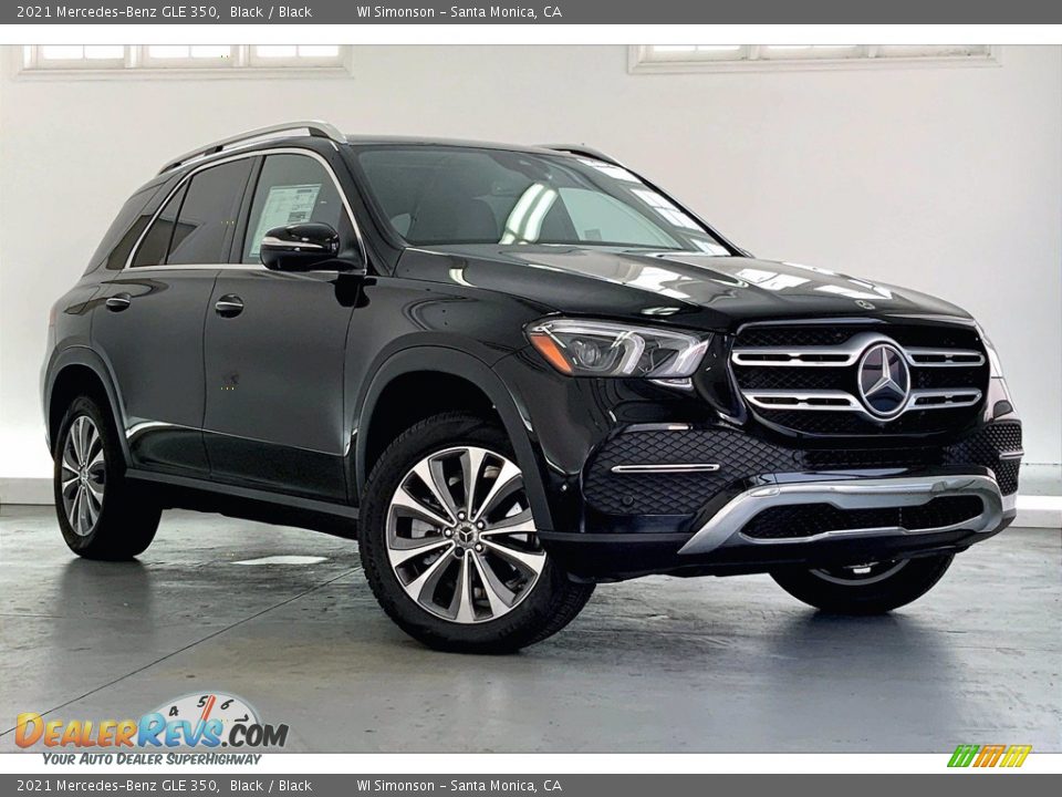 2021 Mercedes-Benz GLE 350 Black / Black Photo #12