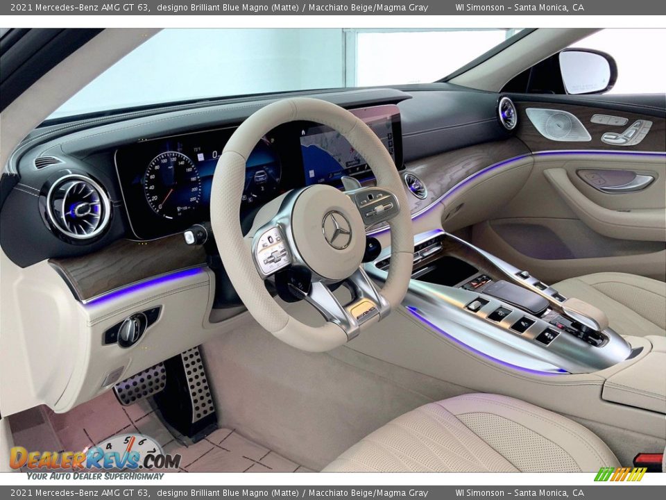 Dashboard of 2021 Mercedes-Benz AMG GT 63 Photo #4