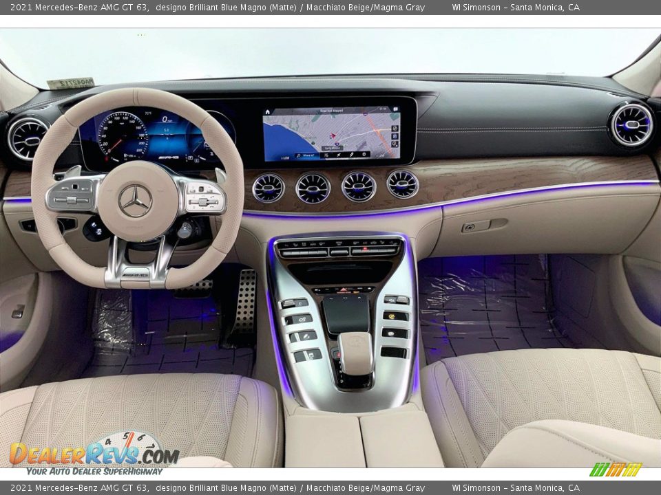 Dashboard of 2021 Mercedes-Benz AMG GT 63 Photo #6