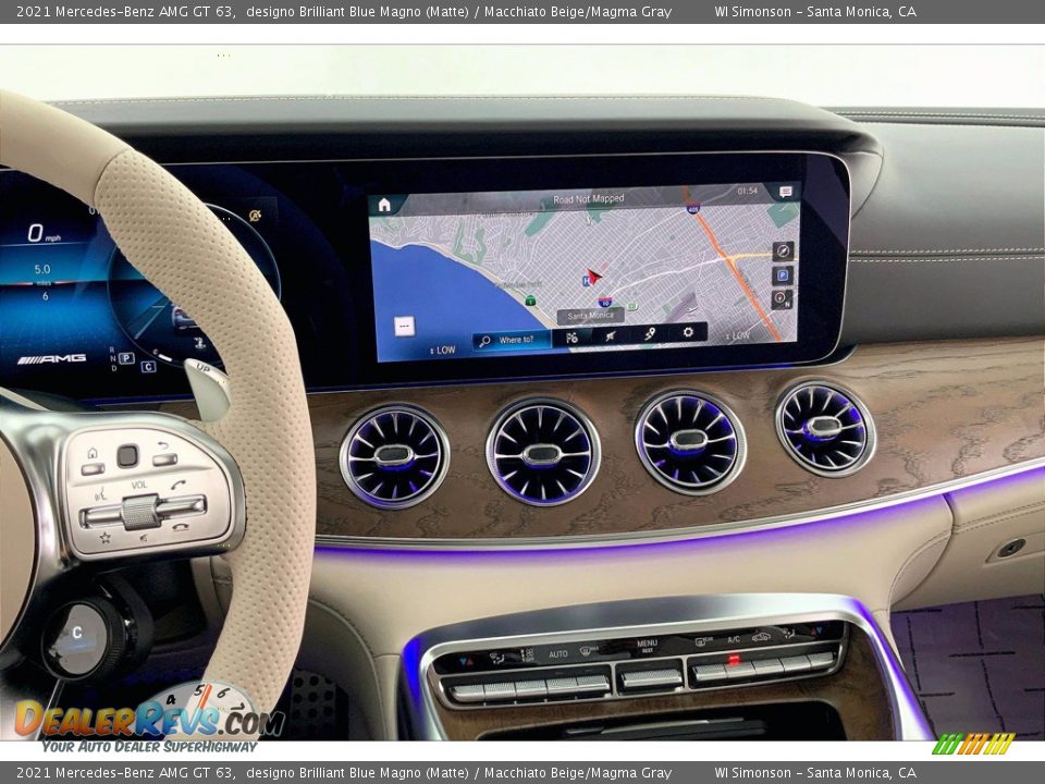 Dashboard of 2021 Mercedes-Benz AMG GT 63 Photo #7