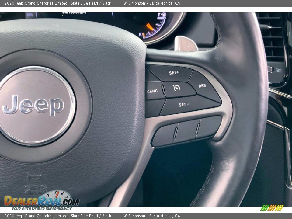 2020 Jeep Grand Cherokee Limited Steering Wheel Photo #22