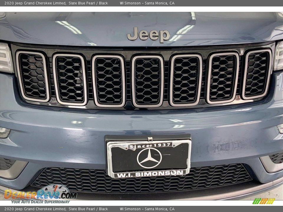 2020 Jeep Grand Cherokee Limited Slate Blue Pearl / Black Photo #30
