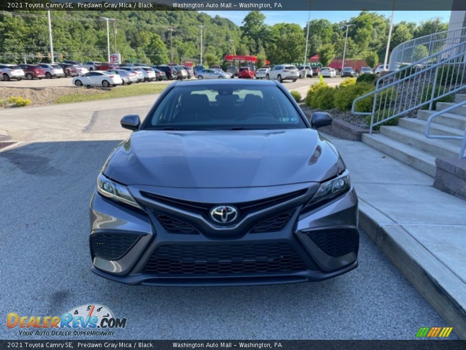 2021 Toyota Camry SE Predawn Gray Mica / Black Photo #6