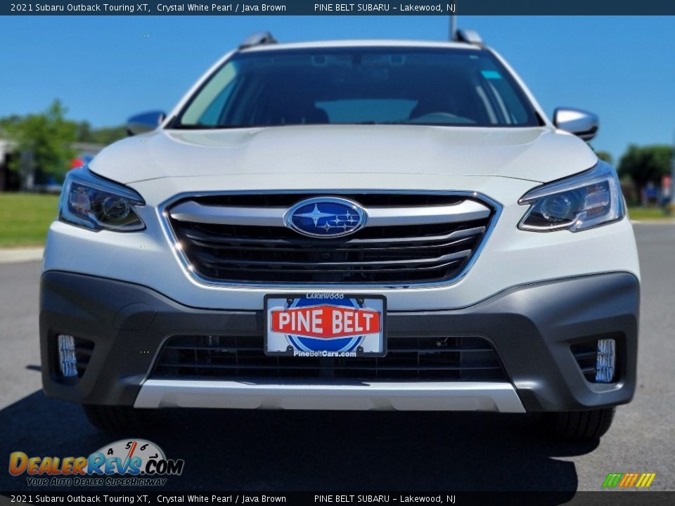 2021 Subaru Outback Touring XT Crystal White Pearl / Java Brown Photo #3