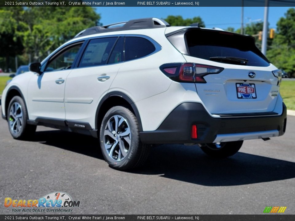 2021 Subaru Outback Touring XT Crystal White Pearl / Java Brown Photo #6