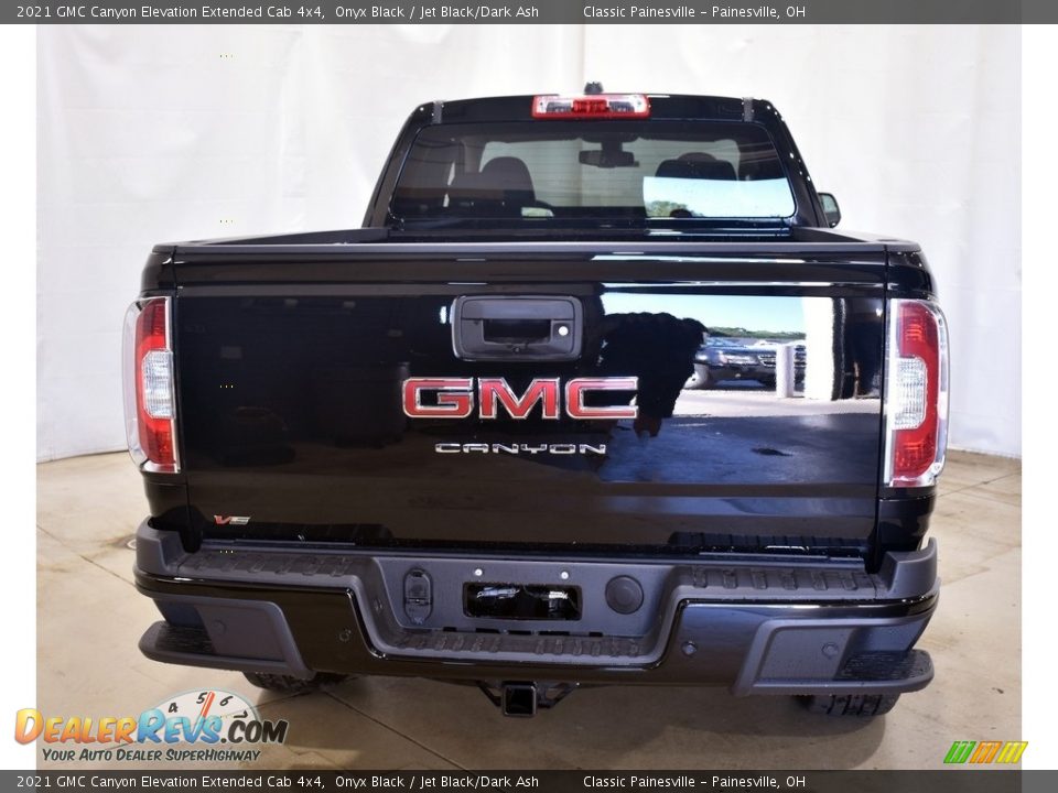 2021 GMC Canyon Elevation Extended Cab 4x4 Onyx Black / Jet Black/Dark Ash Photo #3