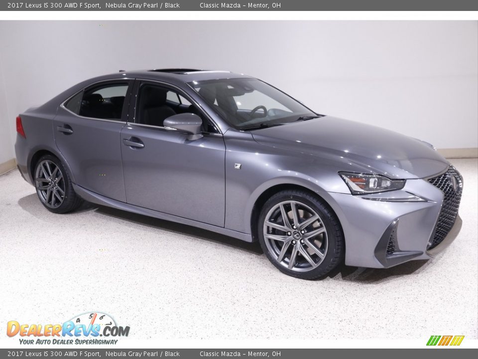 2017 Lexus IS 300 AWD F Sport Nebula Gray Pearl / Black Photo #1