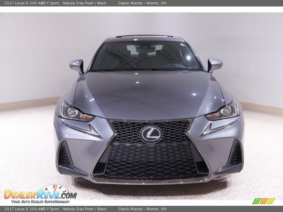 2017 Lexus IS 300 AWD F Sport Nebula Gray Pearl / Black Photo #2