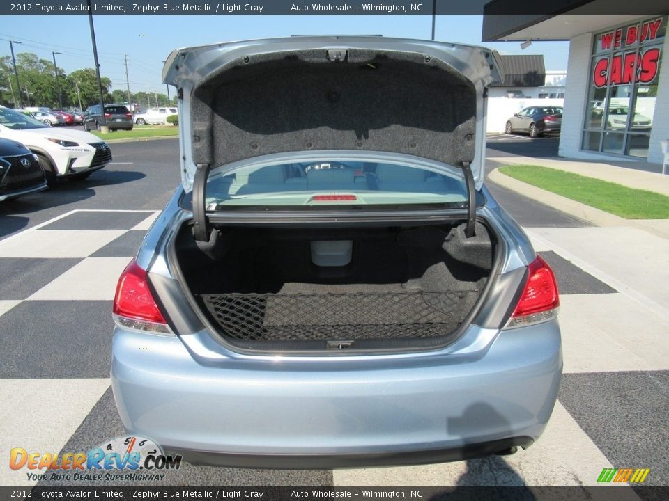2012 Toyota Avalon Limited Zephyr Blue Metallic / Light Gray Photo #5