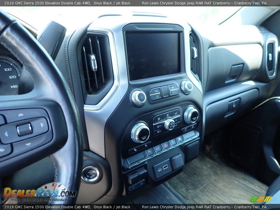 2019 GMC Sierra 1500 Elevation Double Cab 4WD Onyx Black / Jet Black Photo #3