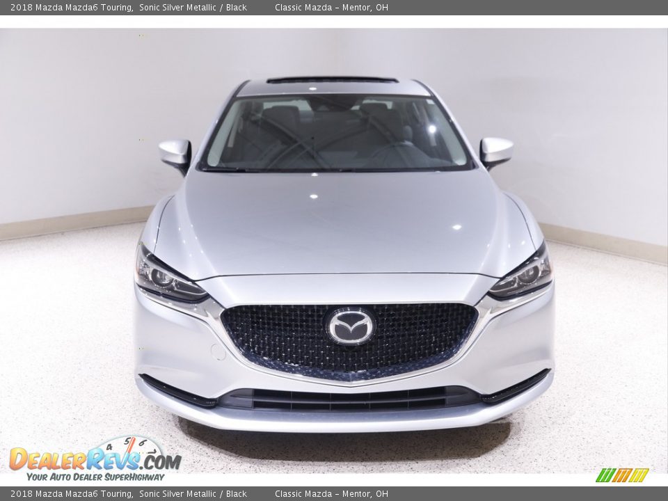 2018 Mazda Mazda6 Touring Sonic Silver Metallic / Black Photo #2