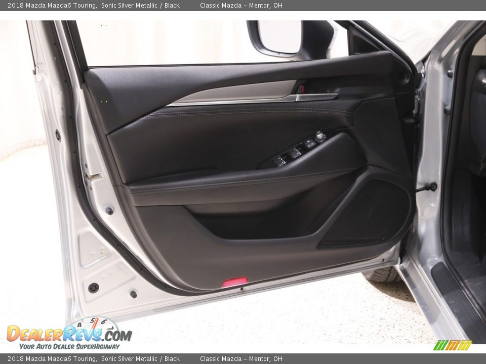 2018 Mazda Mazda6 Touring Sonic Silver Metallic / Black Photo #4