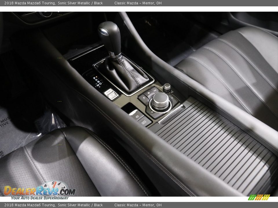 2018 Mazda Mazda6 Touring Sonic Silver Metallic / Black Photo #13