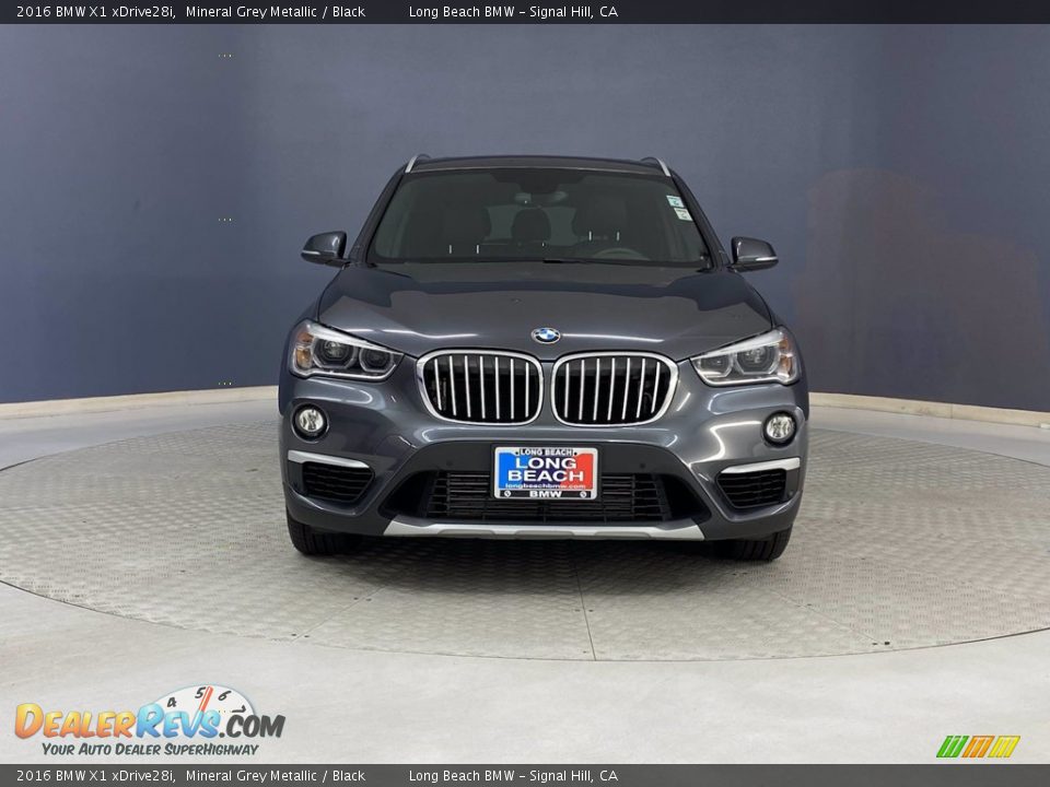 2016 BMW X1 xDrive28i Mineral Grey Metallic / Black Photo #2
