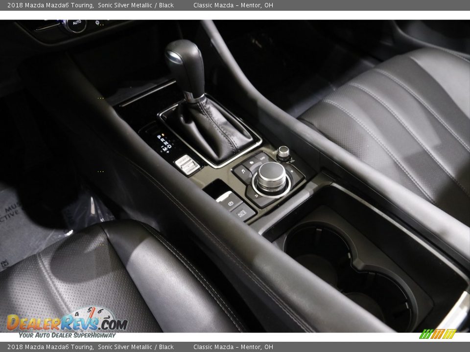 2018 Mazda Mazda6 Touring Sonic Silver Metallic / Black Photo #14
