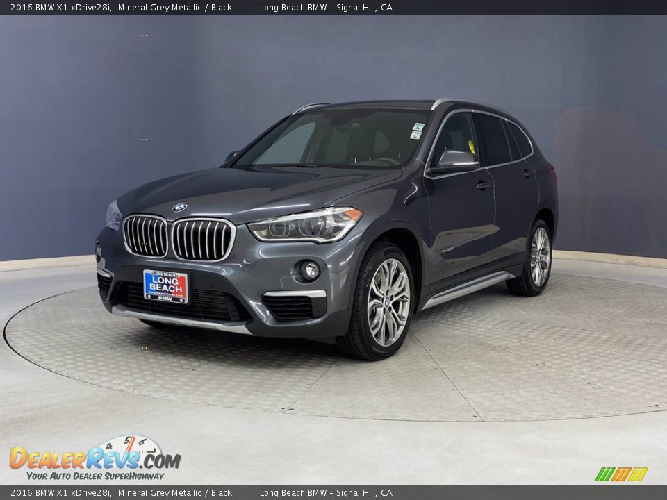 2016 BMW X1 xDrive28i Mineral Grey Metallic / Black Photo #3