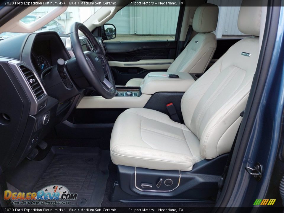 Front Seat of 2020 Ford Expedition Platinum 4x4 Photo #10