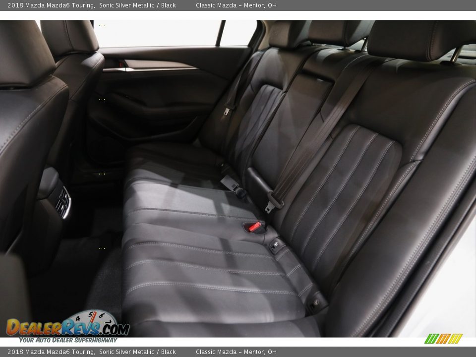 2018 Mazda Mazda6 Touring Sonic Silver Metallic / Black Photo #17