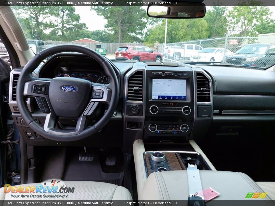 2020 Ford Expedition Platinum 4x4 Blue / Medium Soft Ceramic Photo #11