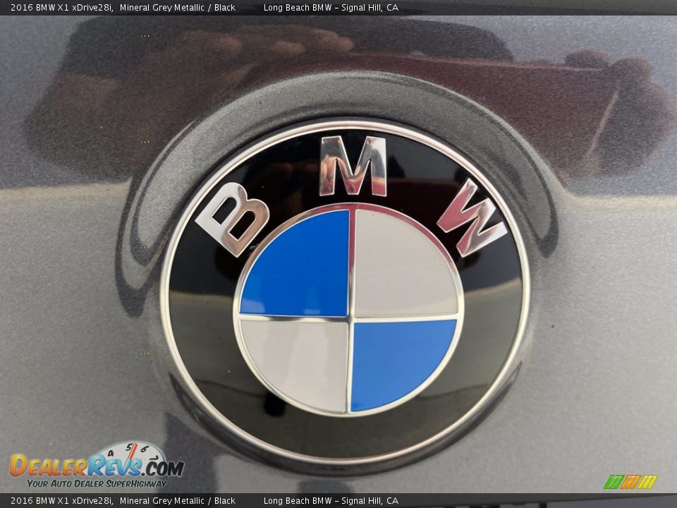 2016 BMW X1 xDrive28i Mineral Grey Metallic / Black Photo #10
