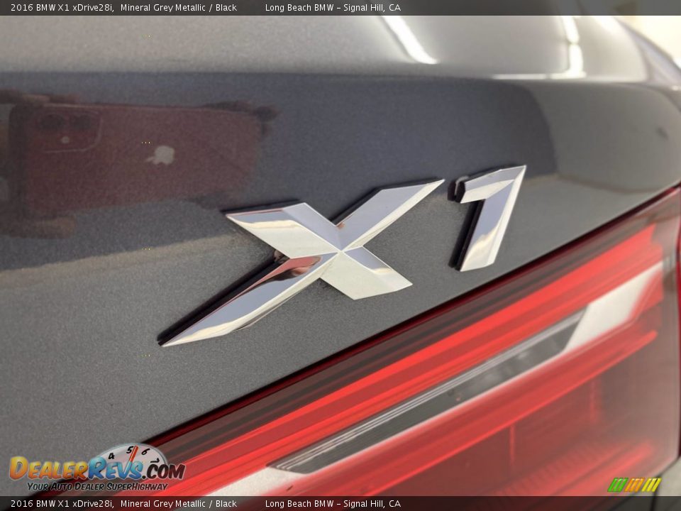 2016 BMW X1 xDrive28i Mineral Grey Metallic / Black Photo #11
