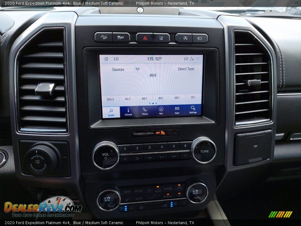 2020 Ford Expedition Platinum 4x4 Blue / Medium Soft Ceramic Photo #19