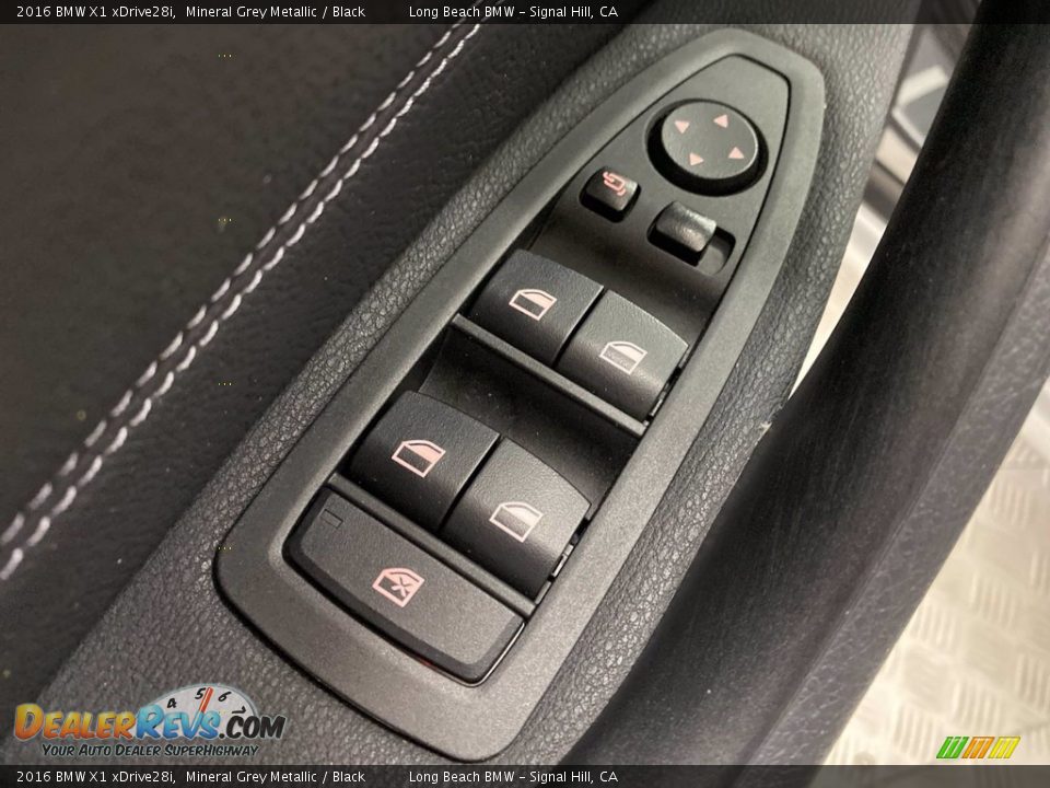 2016 BMW X1 xDrive28i Mineral Grey Metallic / Black Photo #14