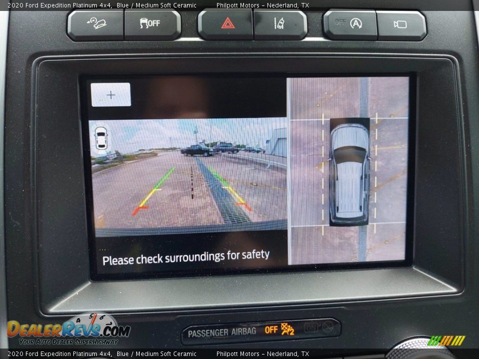 2020 Ford Expedition Platinum 4x4 Blue / Medium Soft Ceramic Photo #21