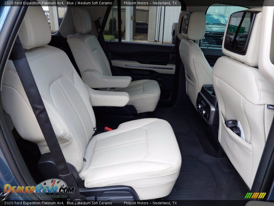 2020 Ford Expedition Platinum 4x4 Blue / Medium Soft Ceramic Photo #25