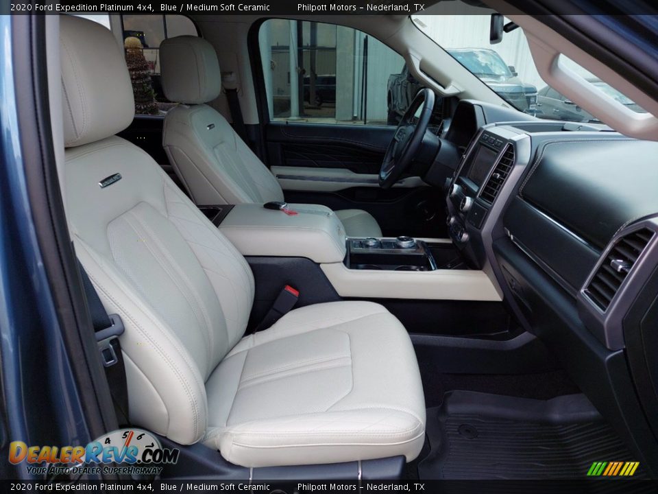 2020 Ford Expedition Platinum 4x4 Blue / Medium Soft Ceramic Photo #26