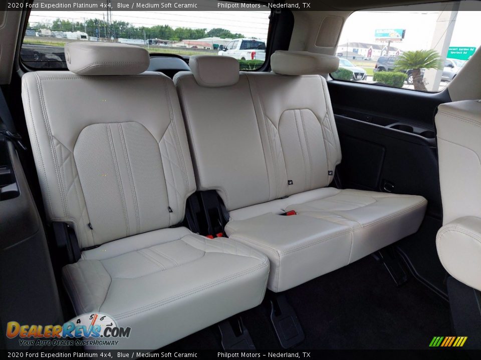 2020 Ford Expedition Platinum 4x4 Blue / Medium Soft Ceramic Photo #27